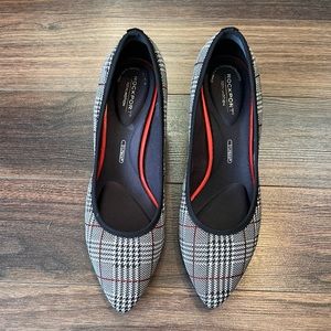 Rockport Kaiya Plaid Kitten Heel Pumps - Size 9
